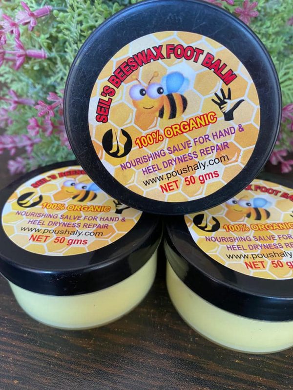 beeswax foot cream.