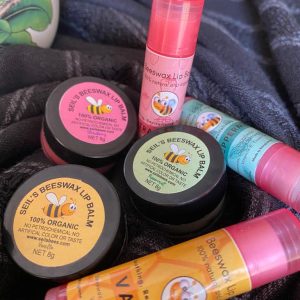 beeswax lip balms